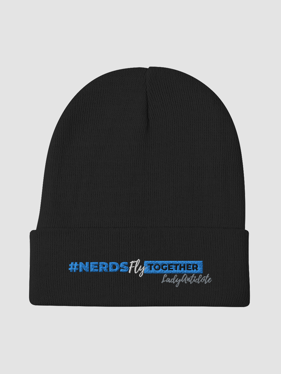 [LadyAntidote] Embroidered Beanie product image (1)
