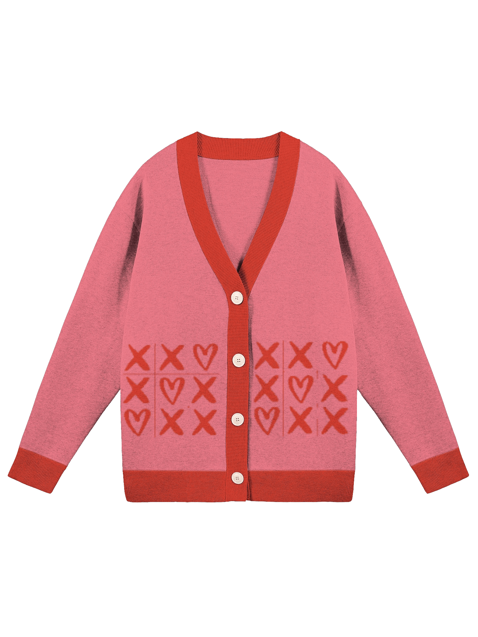 Heartfelt Jacquard Knit Cardigan product image (2)