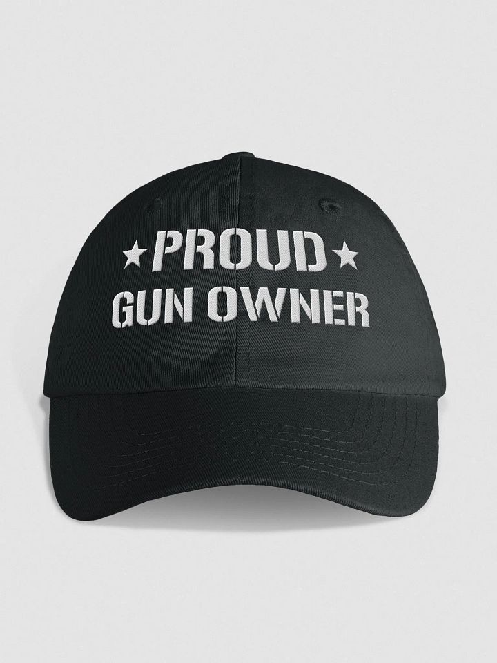 PROUD GUN OWNER Youth Biowashed Dad Hat product image (1)