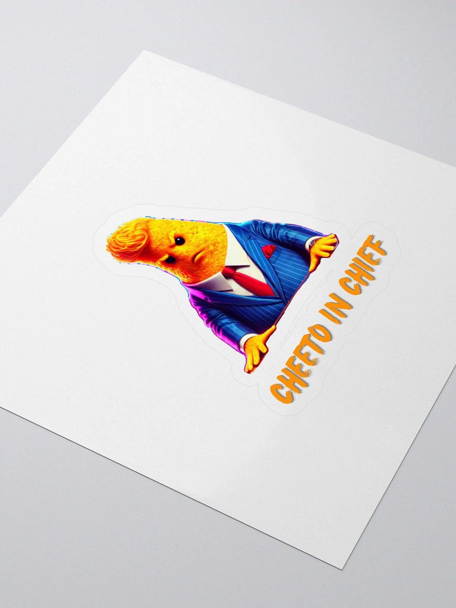 CHEETO IN CHIEF STICKER product image (3)