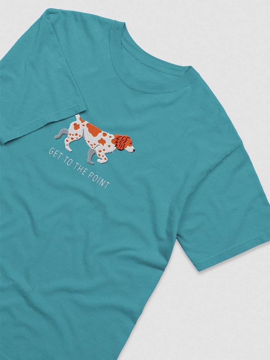Get to the Point T-Shirt(Embroidered) of a Brittany Spaniel product image (5)
