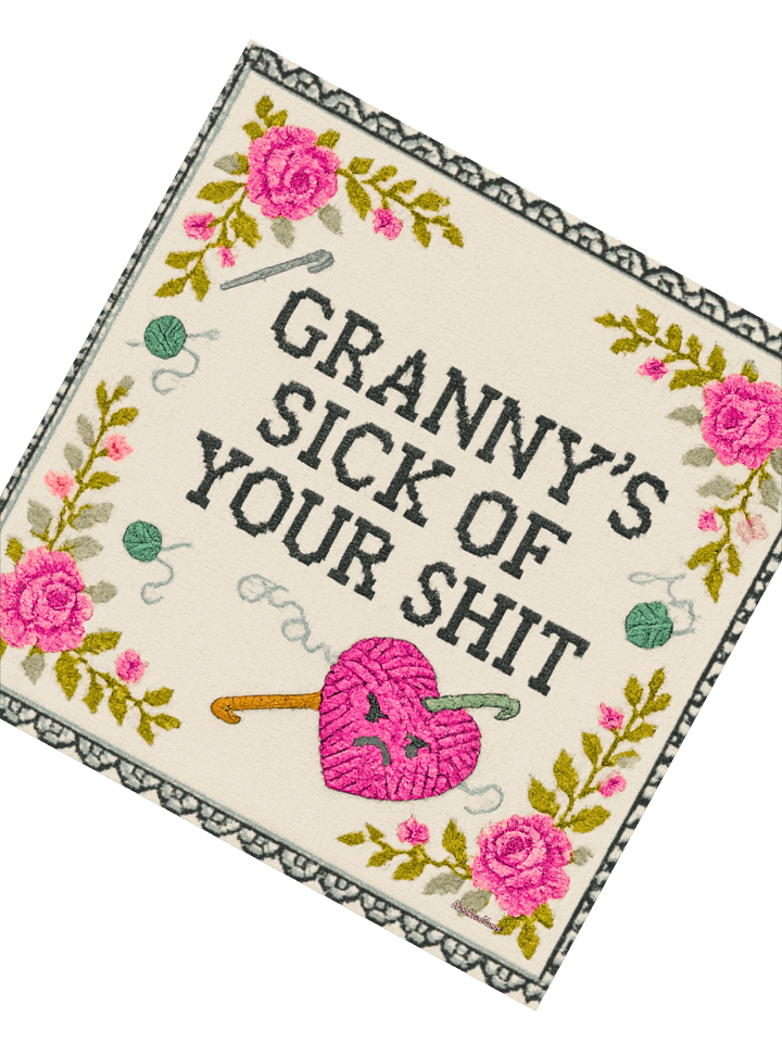 Granny’s Sick of Your Shit – Hooker Mom™ Sticker product image (2)