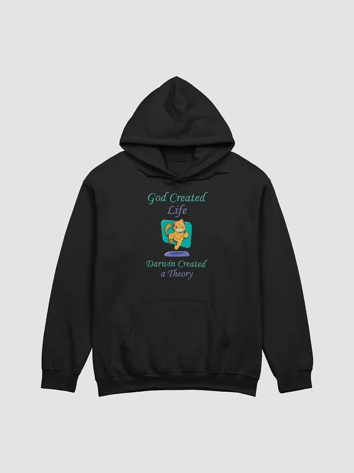 God and Darwin Cat Dance Hoodie product image (3)