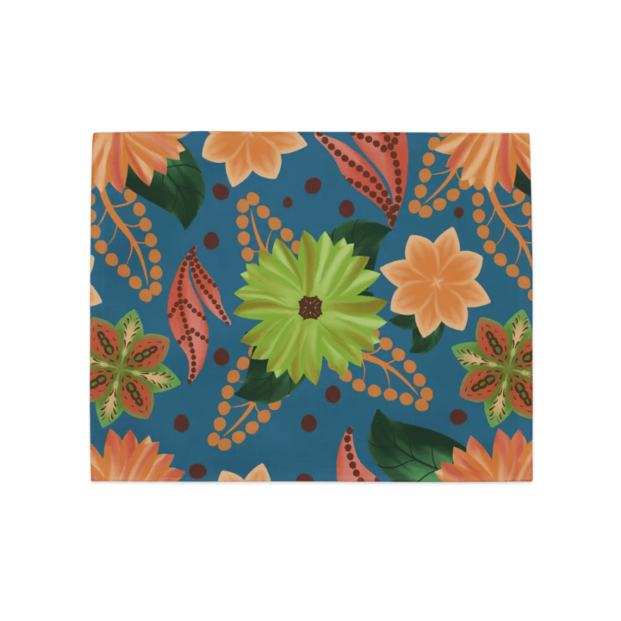 El Yunque Blue Floral Placemats product image (7)