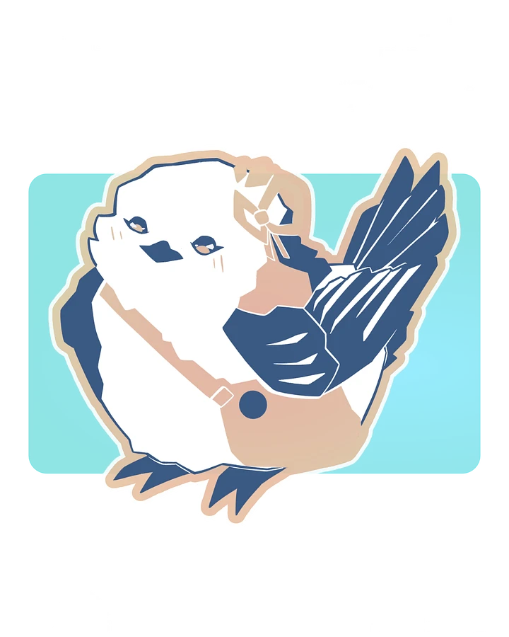 Snowball Bird Keyring product image (1)