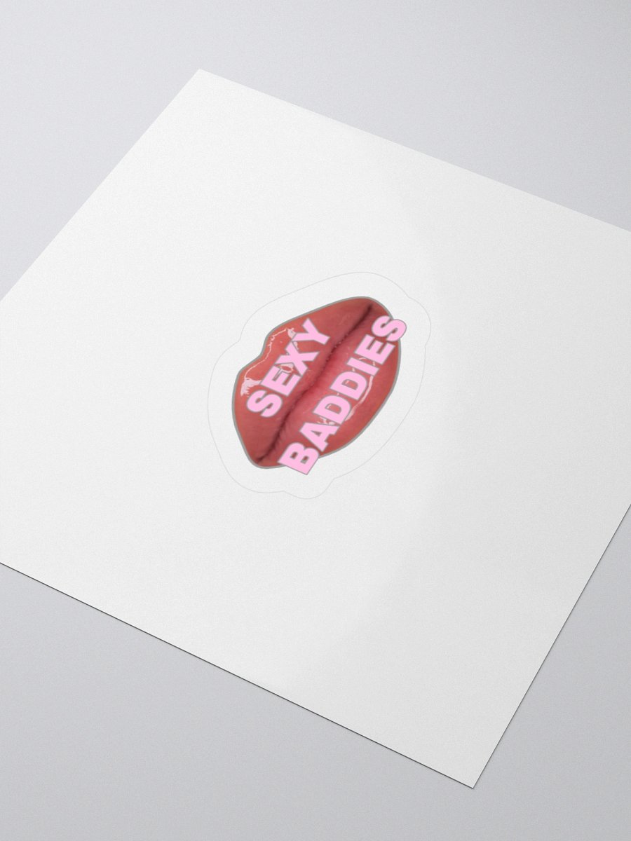 Glossy SexyBaddies Lips Kiss Cut Stickers product image (10)