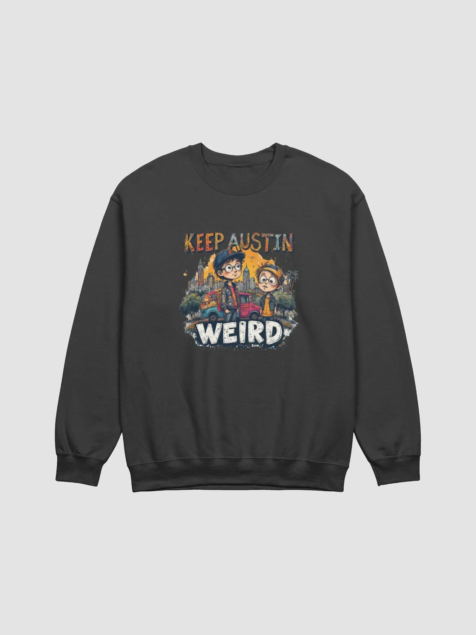 Keep Austin Weird Crewneck Sweatshirt product image (11)