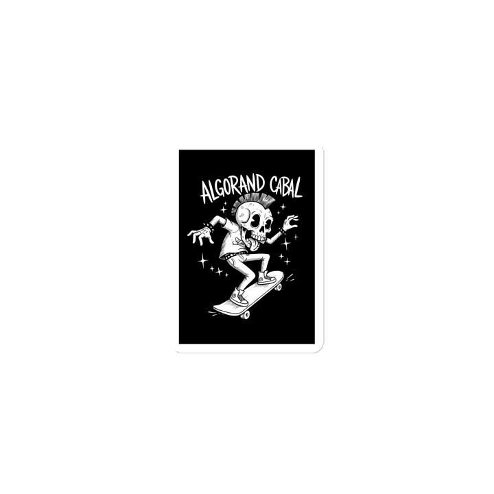 Algorand Cabal - Skull Skater (Mohawk) Magnet product image (1)