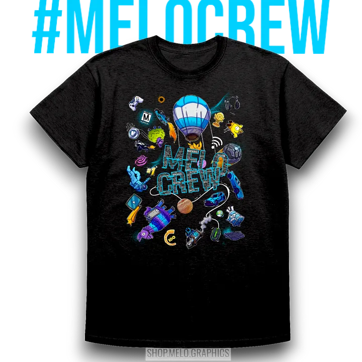 #MELOtober 2024 Personalized MELO CREW Chaos - Classic T-Shirt | #MadeByMELO product image (1)