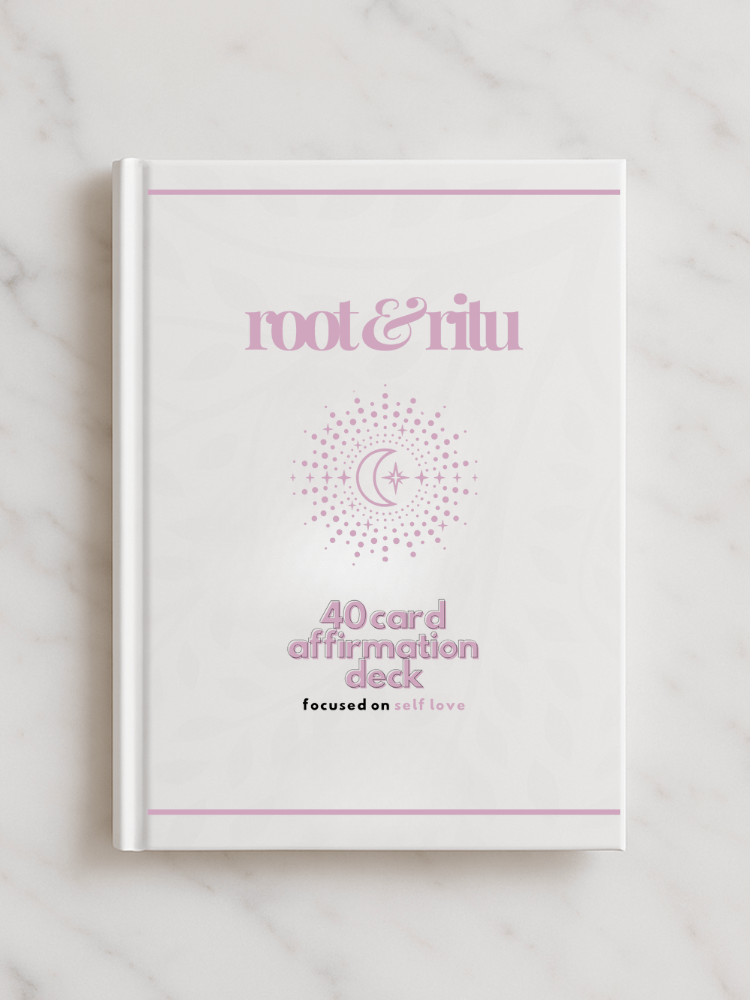 40 Self-Love Affirmation Cards | Printable Card Deck for Confidence, Healing & Inner Growth product image (1)