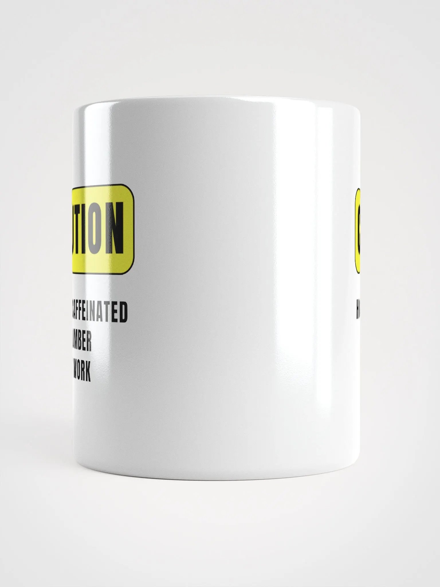 Plumber Mug - Caution Highly Caffeinated product image (15)