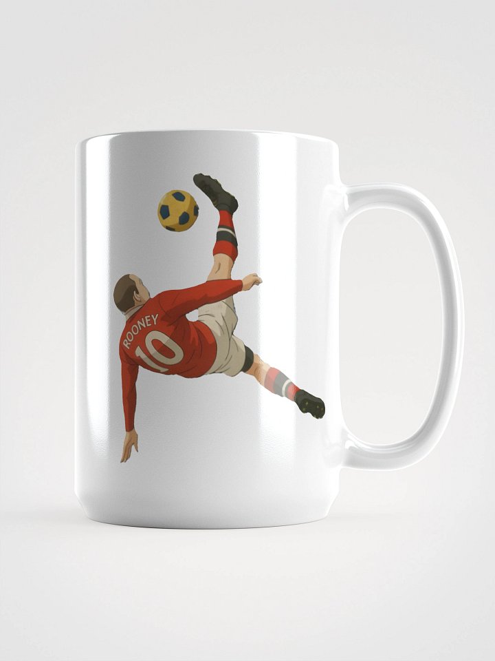Glossy Mug - Wayne Rooney Bicycle Kick - Iconic Moment - Manchester United (Various Colours) product image (1)