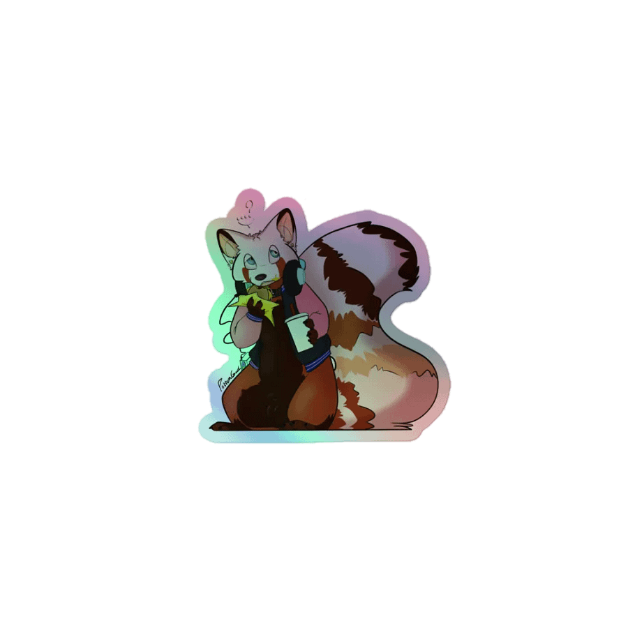 Puck's Munchies Holo Sticker product image (1)