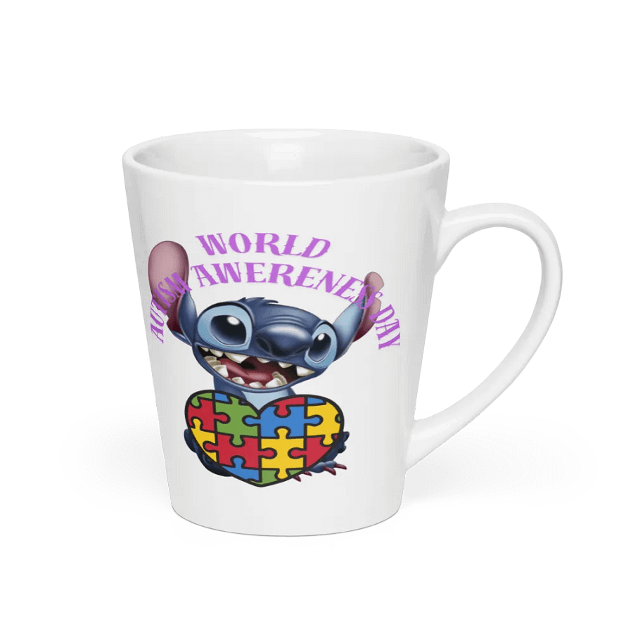 Stitch Gamer's Heart Latte Mug product image (2)