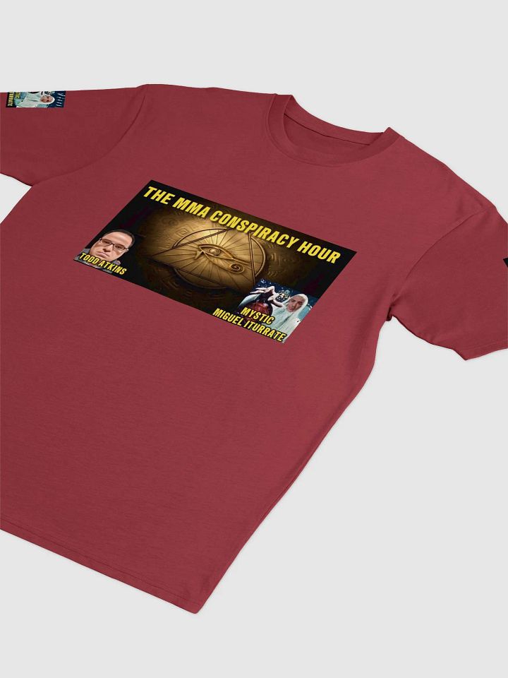 THE MMA CONSPIRACTY HOUR T-SHIRT (RED) product image (2)