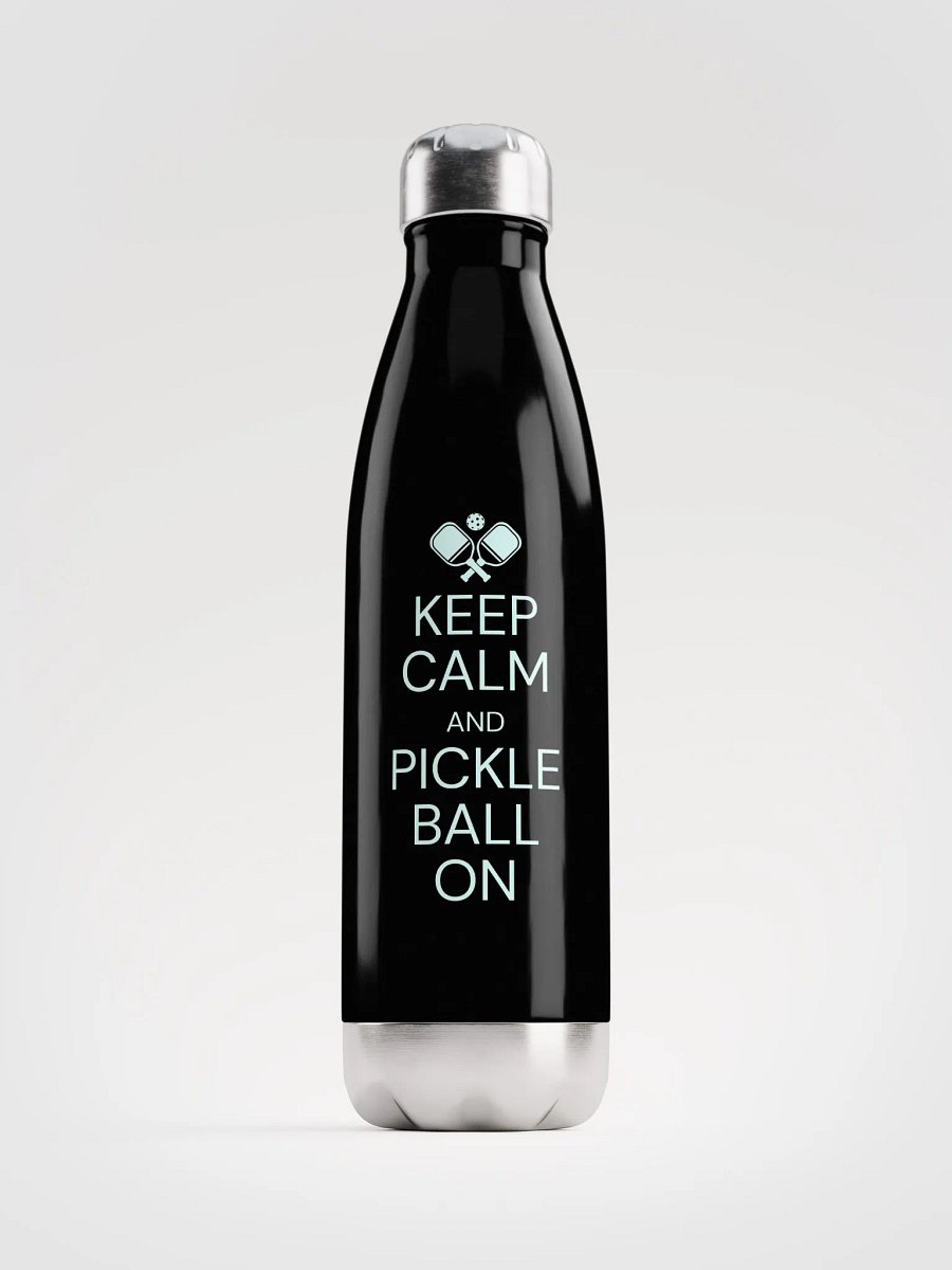 Pickleball On Stainless Steel Water Bottle product image (1)