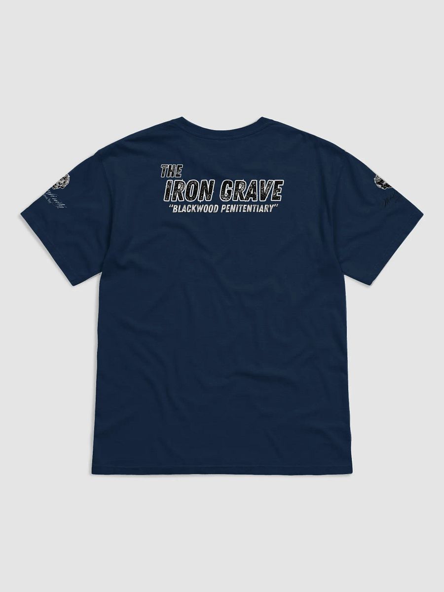 The Iron Grave - Blackwood Penitentiary - The Iron Brutes - Black Logo T-Shirt product image (22)