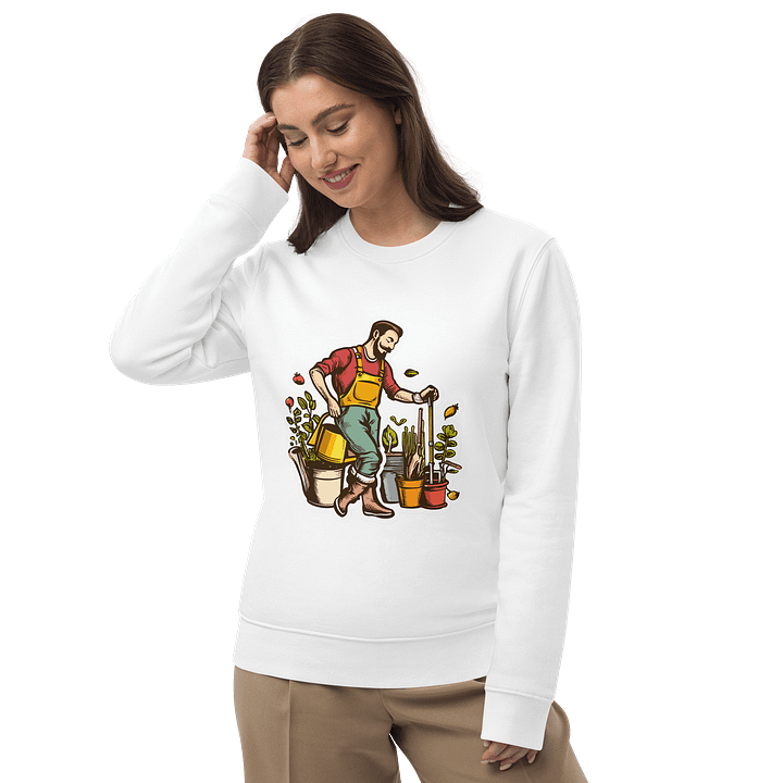 Garden Bliss Unisex Eco Sweatshirt product image (1)