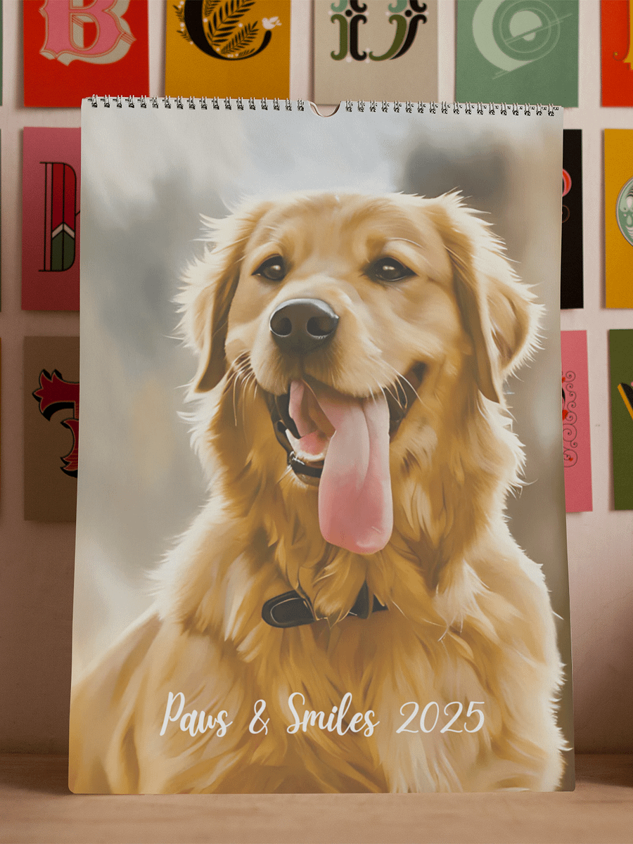 YOUR BEST FRIENDS! / PERSONALIZED WALL CALENDAR (2025) product image (1)