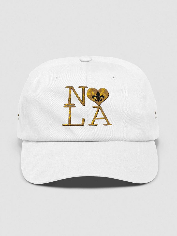 I LOVE NOLA **EMBROIDERED CAP BIGSHOT LOGO** (GOLD WRAP FULL) product image (1)