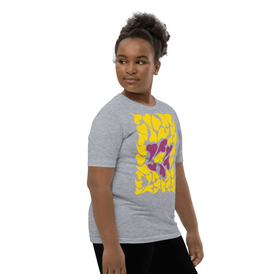 Nestled PRIDE Intersex T-shirt (Youth) product image (41)