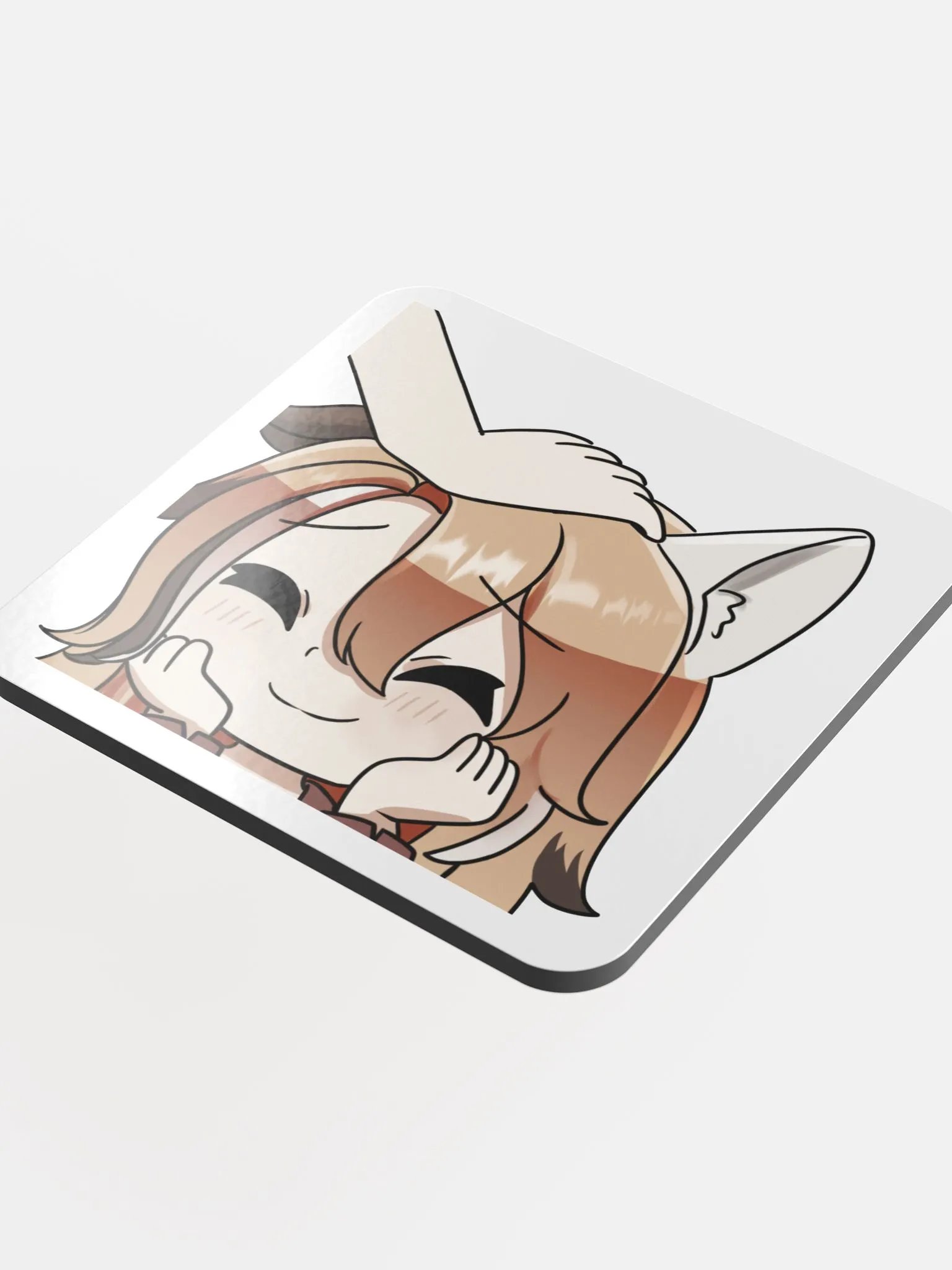 Headpat emote coaster product image (4)