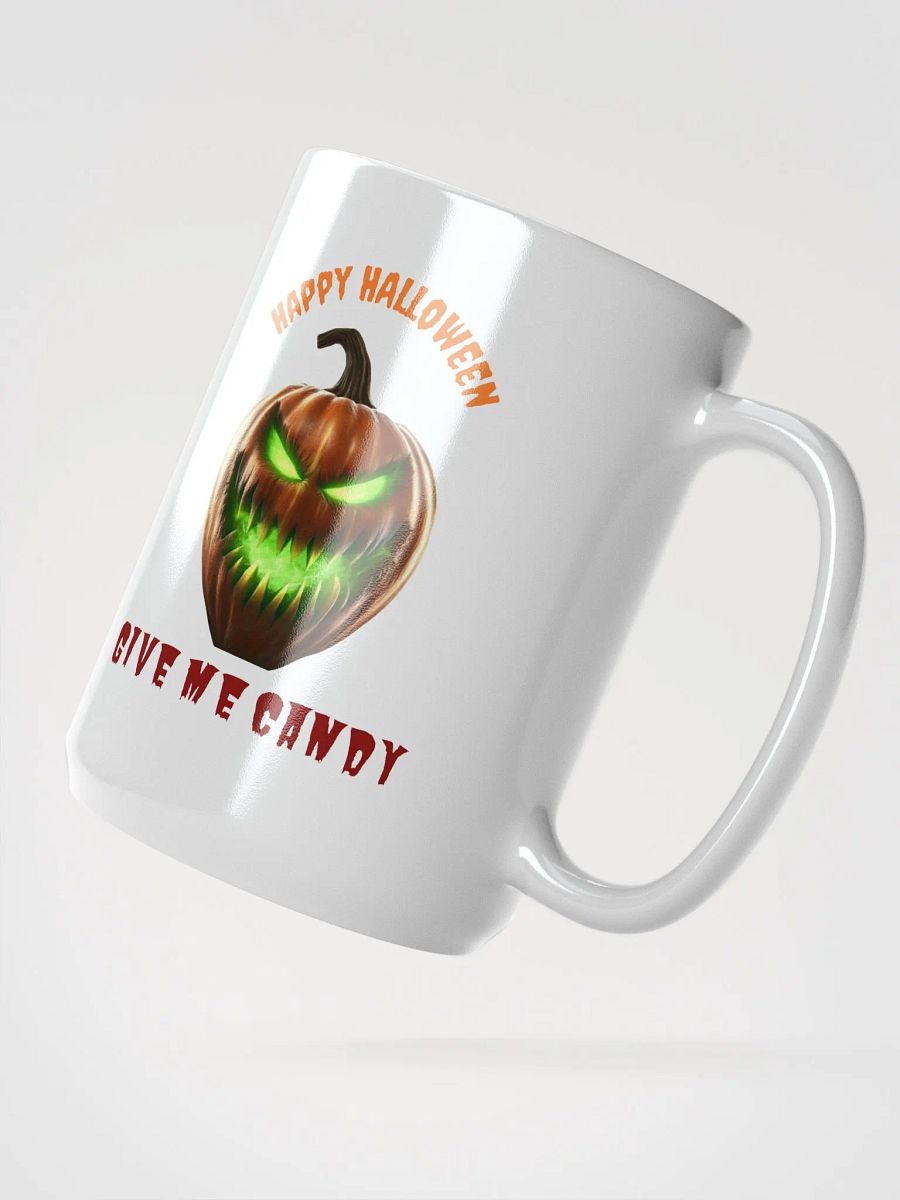 Happy halloween Give Me Candy white mug product image (2)
