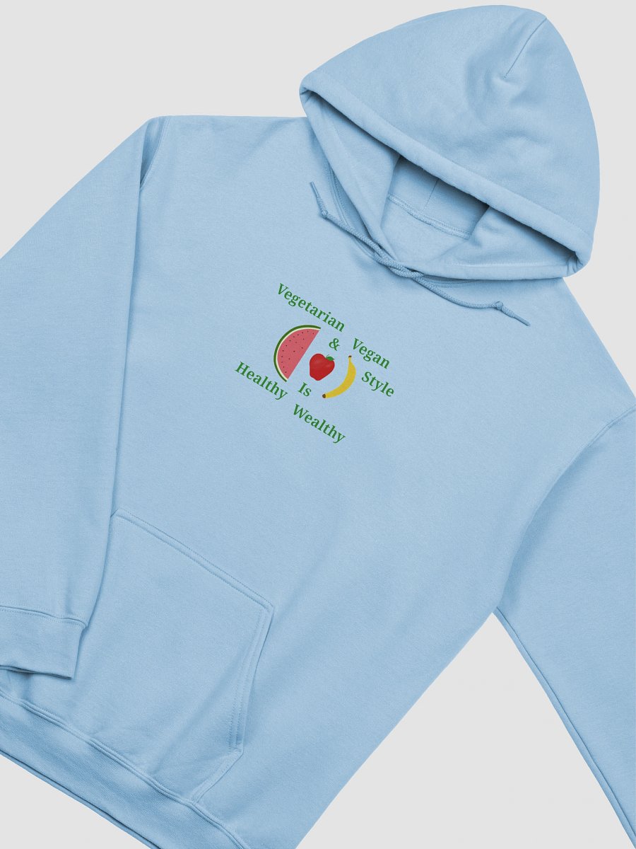 Healthy Wealthy Veggie Vibes Hoodie product image (3)