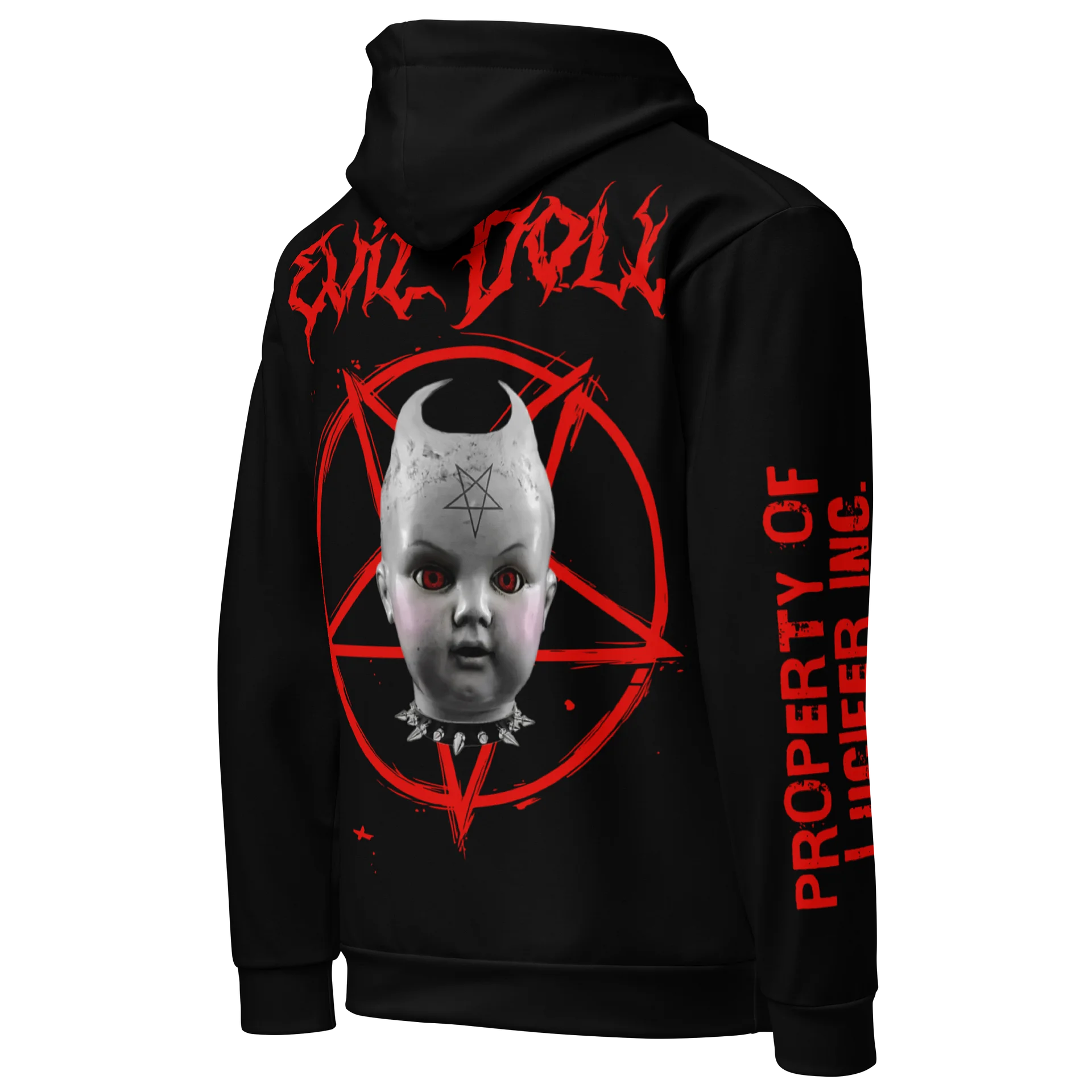 Evil Doll Unisex Hoodie product image (5)