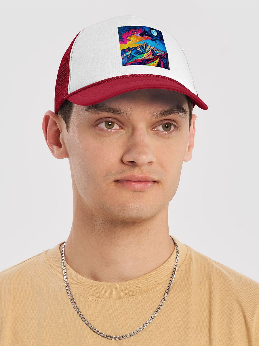 eye in the sky Foam Trucker Hat product image (5)