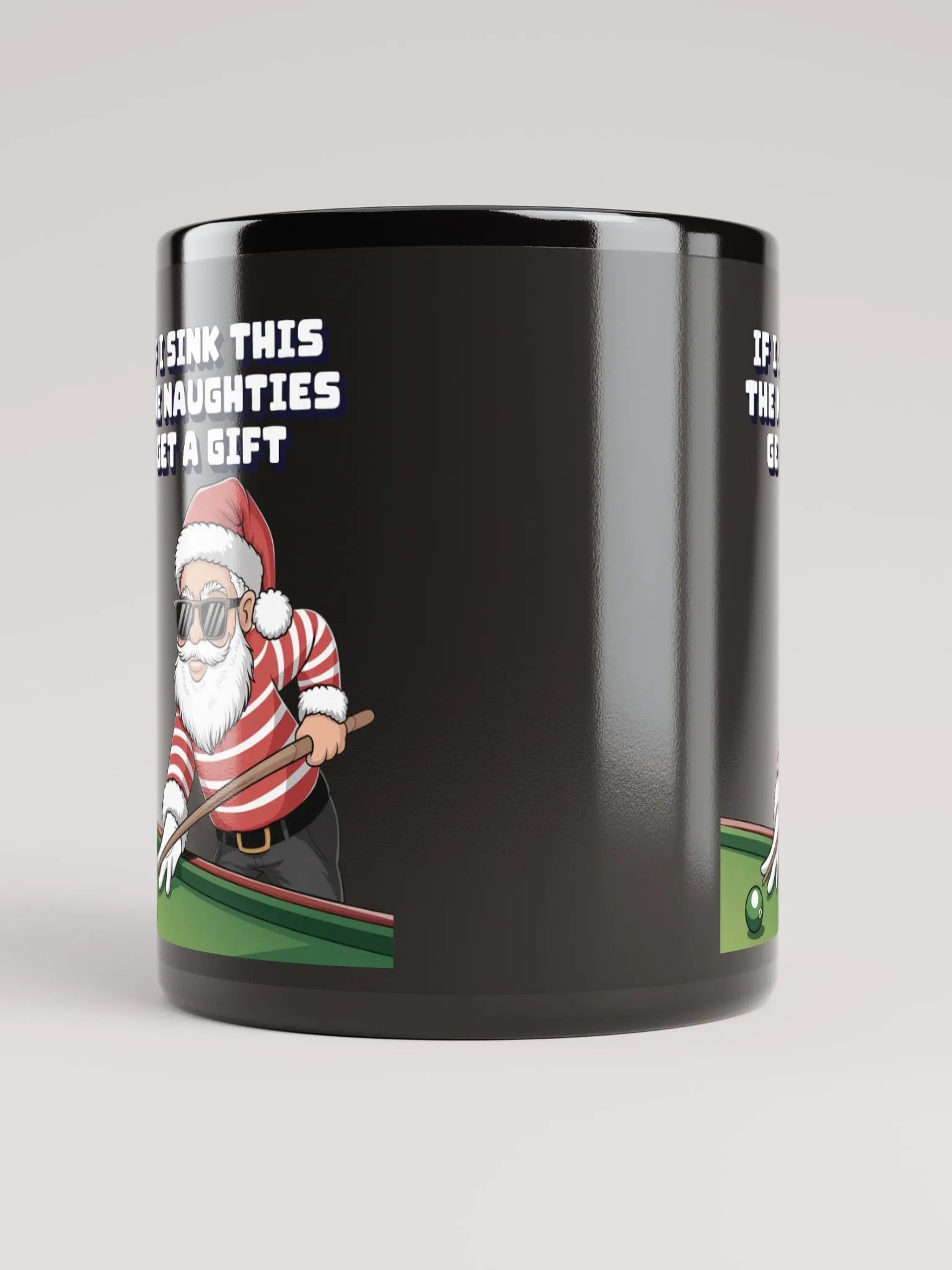 If I Sink This The Naughties Get A Gift - Black Mug product image (9)