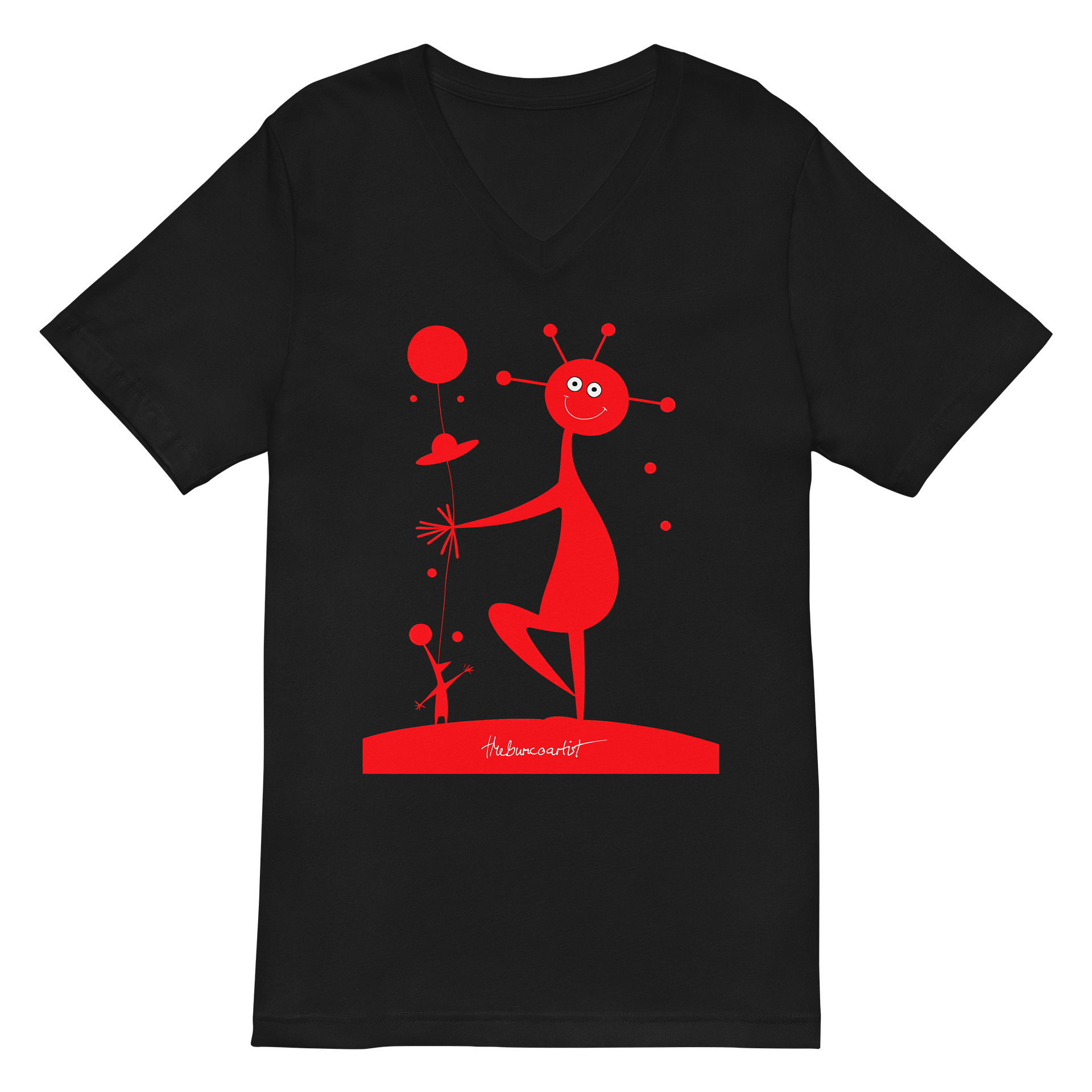 Bella+Canvas Short Sleeve V-Neck Jersey T-Shirt product image (1)