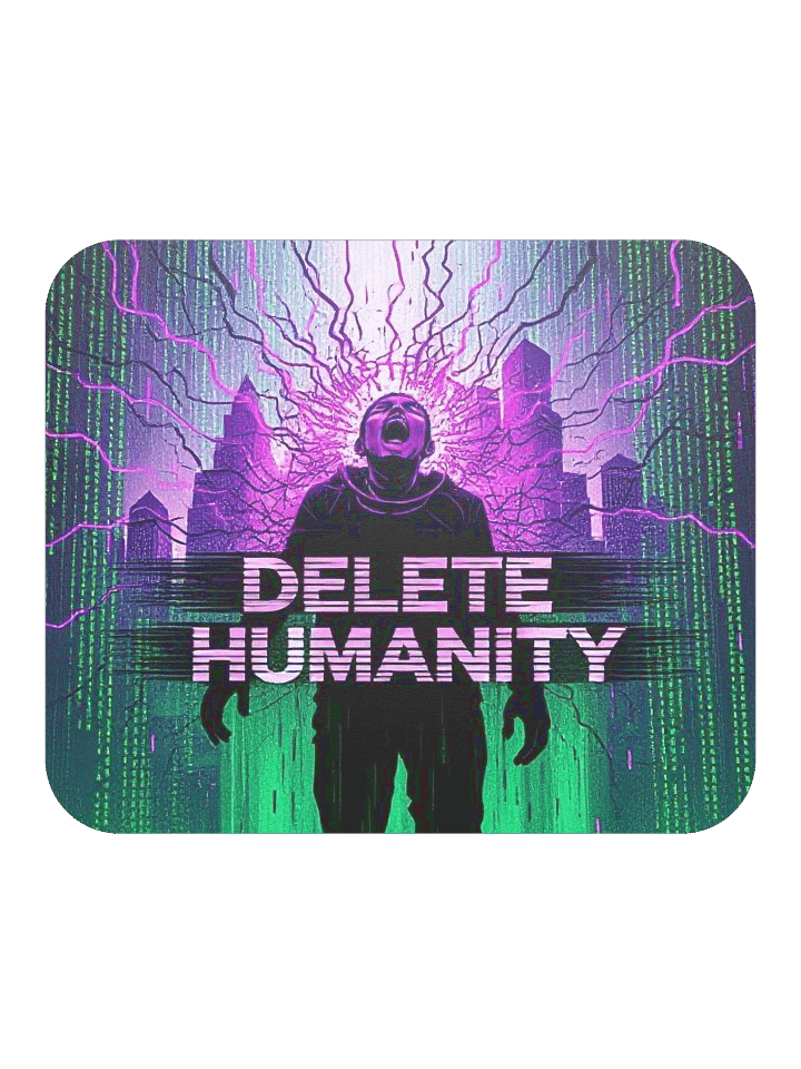 Delete Humanity Mouse Pad product image (2)