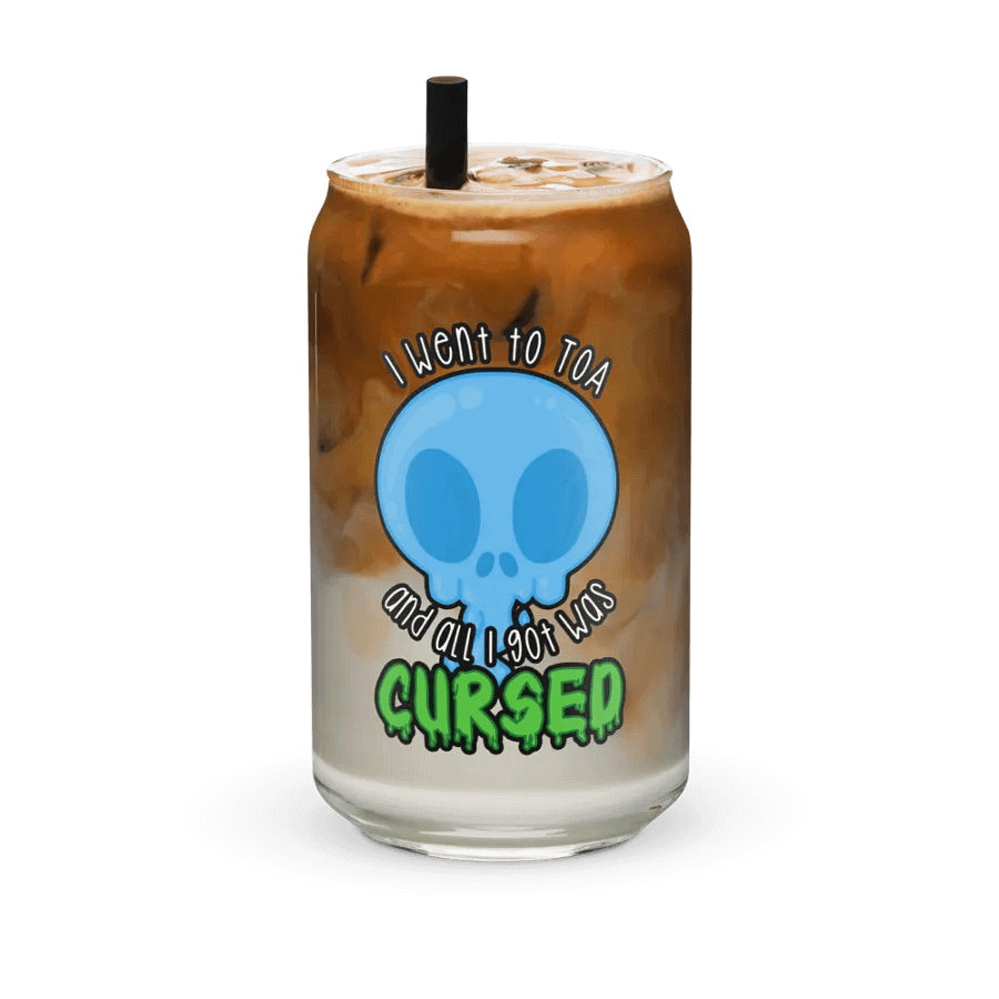 All I Got Was Cursed - Mage - Can Glass product image (6)
