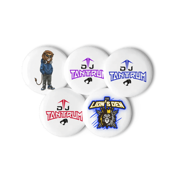 DJ TanTrum & Lion's Den Logo Pins product image (1)