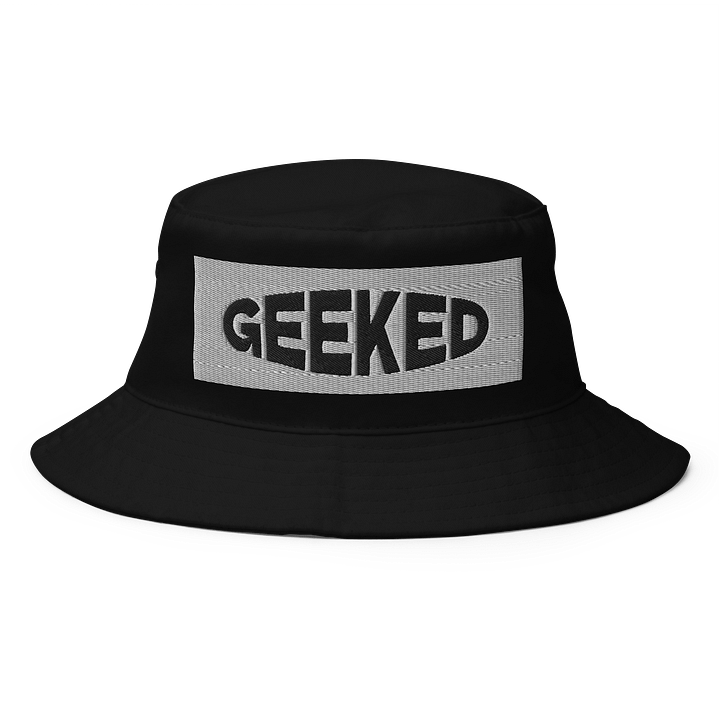 GEEKED Bold Cotton Bucket Hat product image (1)