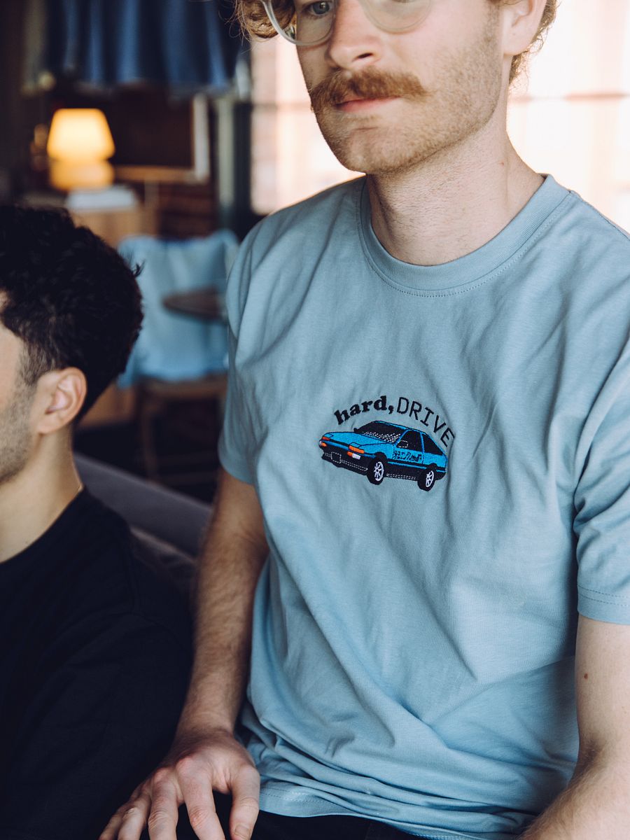 Embroidered Hard Drive Shirt (Agave) product image (5)