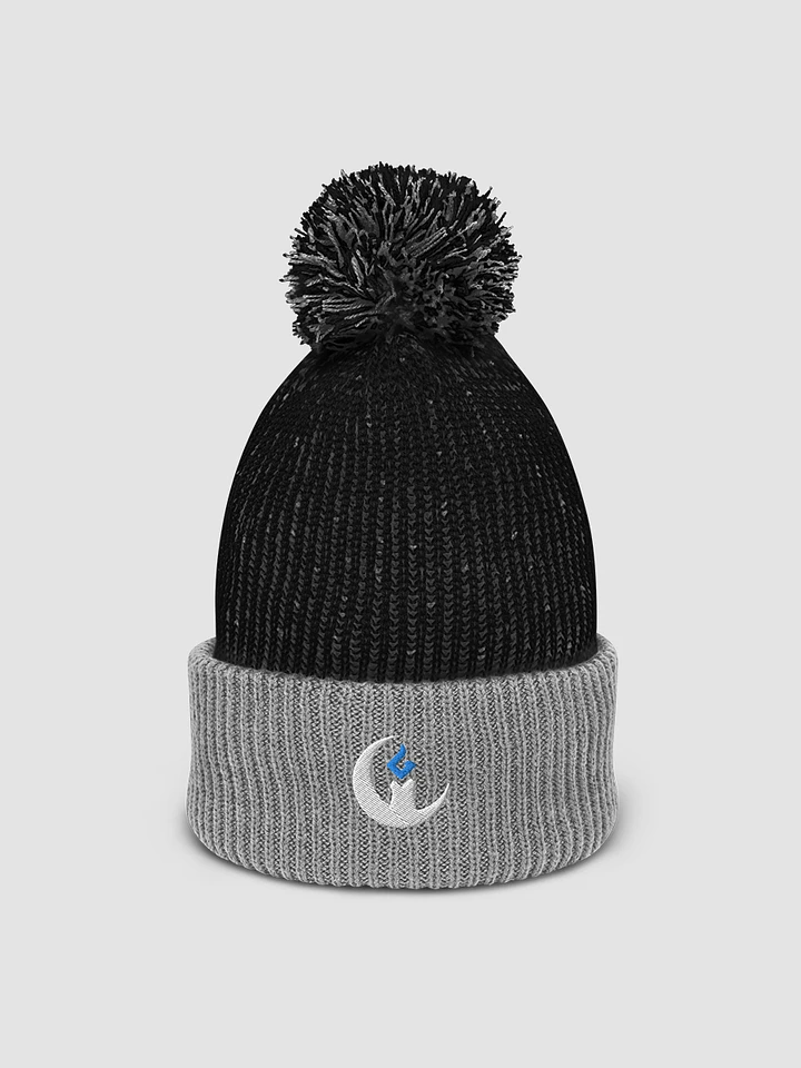 Moon Phase - Embroidered Pom-Pom Beanie product image (1)