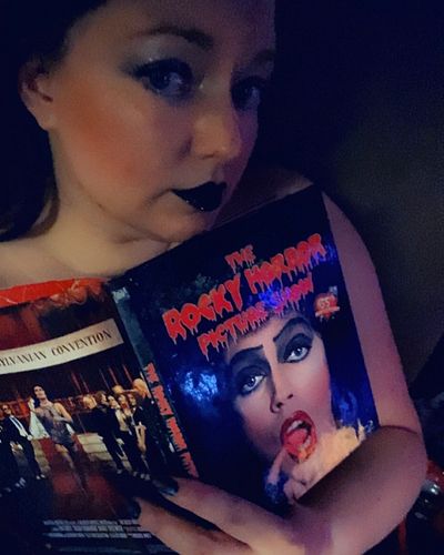 When you get to take your BFs #rockyhorrorpictureshow virginity 😆 #rockyhorror