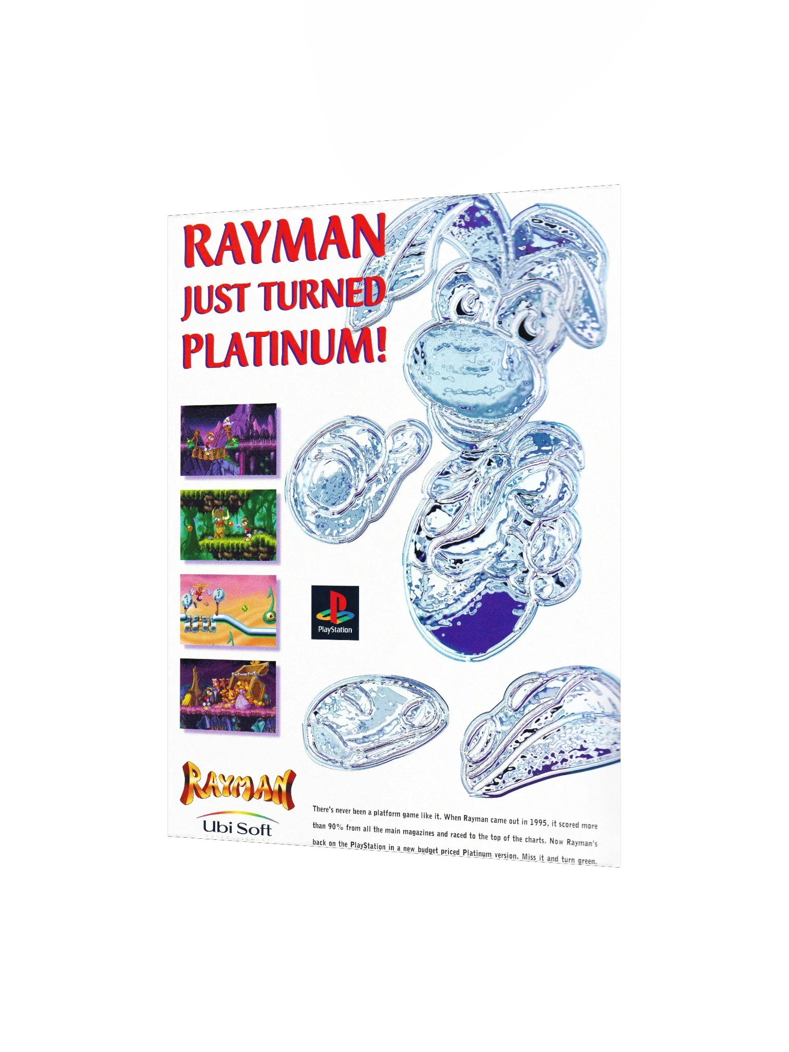 Rayman Platinum - Promotional Poster/Flyer product image (2)