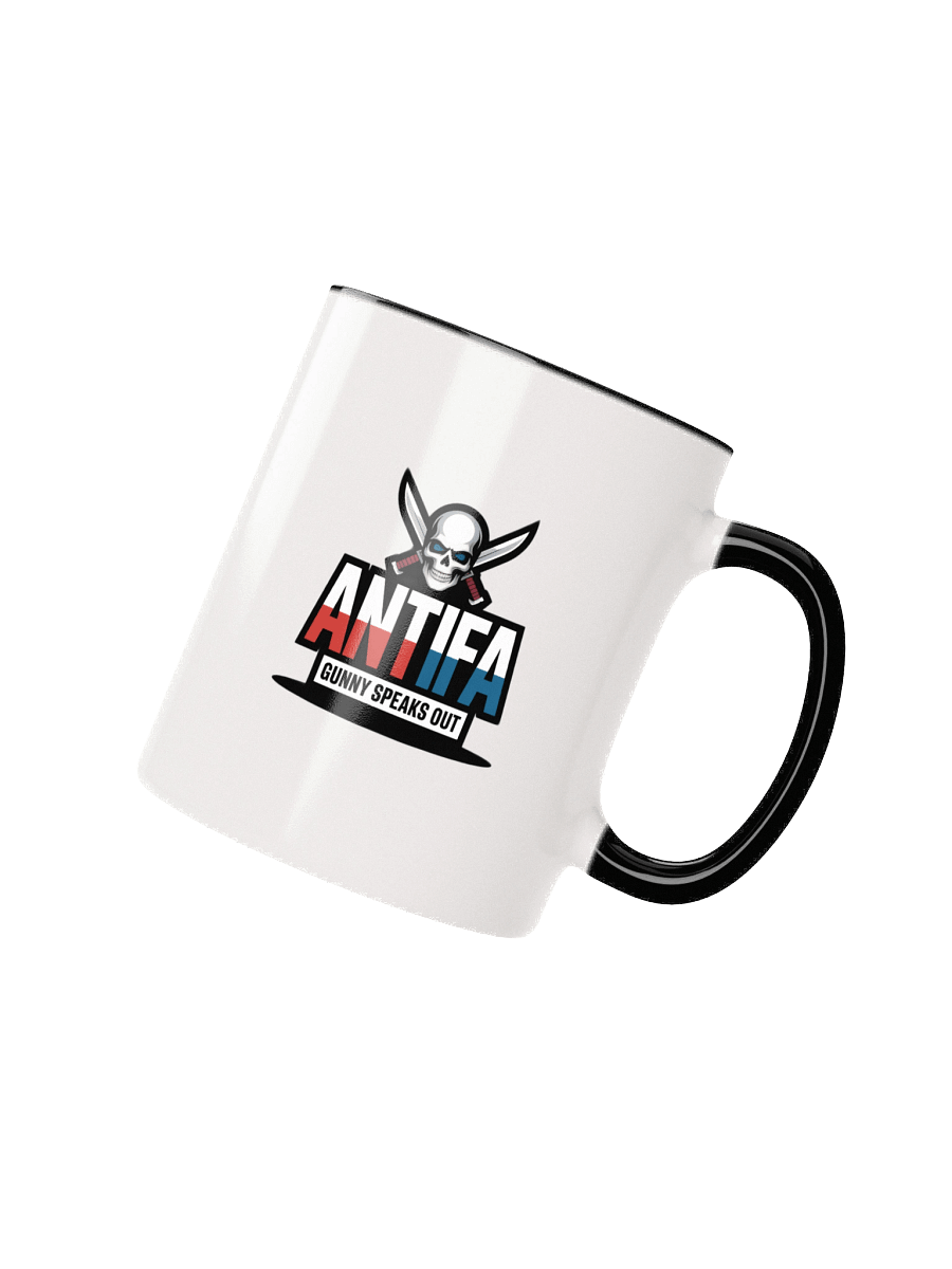 ANTIFA Skull Ceramic Mug product image (7)