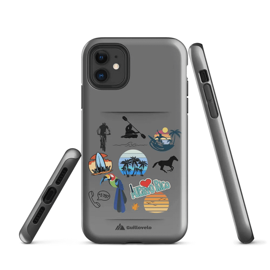 GUILLOVELO ISLAND TOUGH IPHONE CASE product image (1)