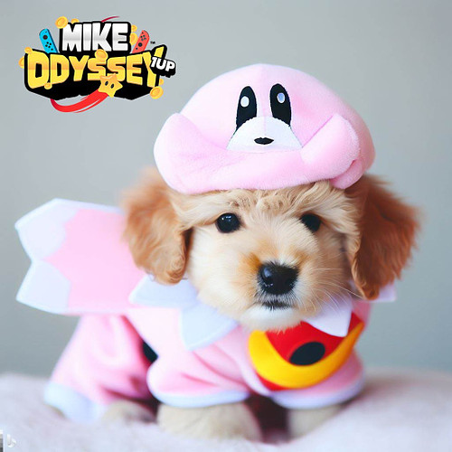 Puppy Kirby! #puppy #kirby #supermario #cute #adorable #puppyoftheday