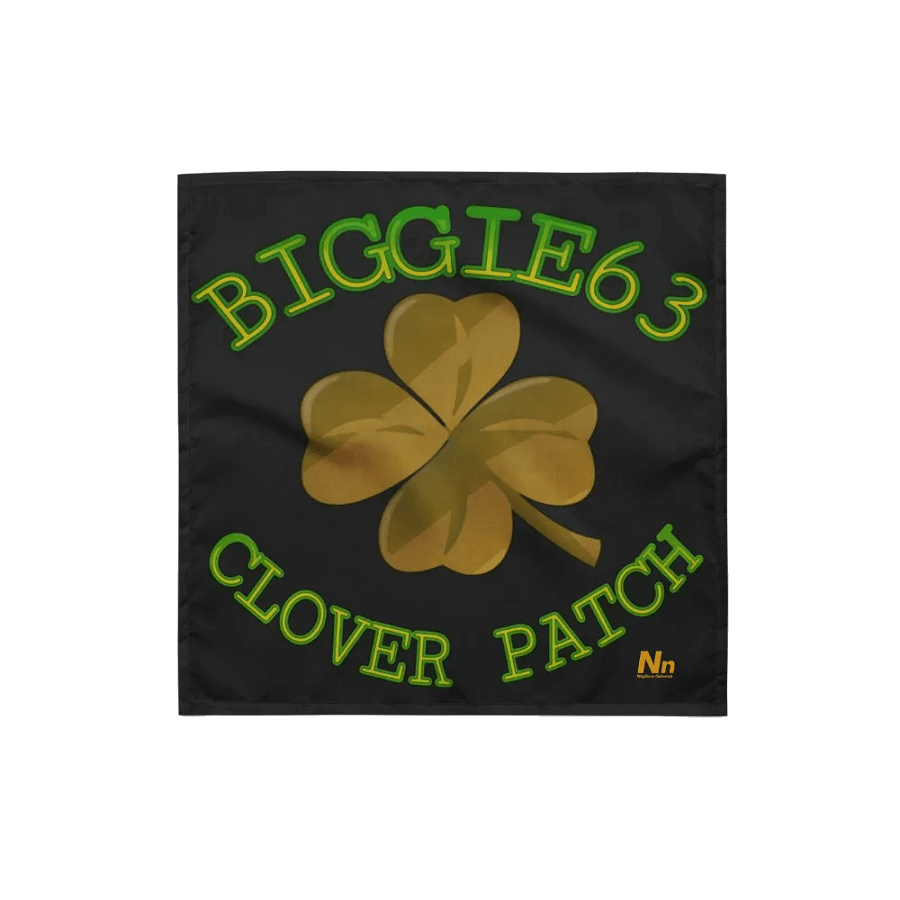 Golden Clover All-Over Bandana product image (1)