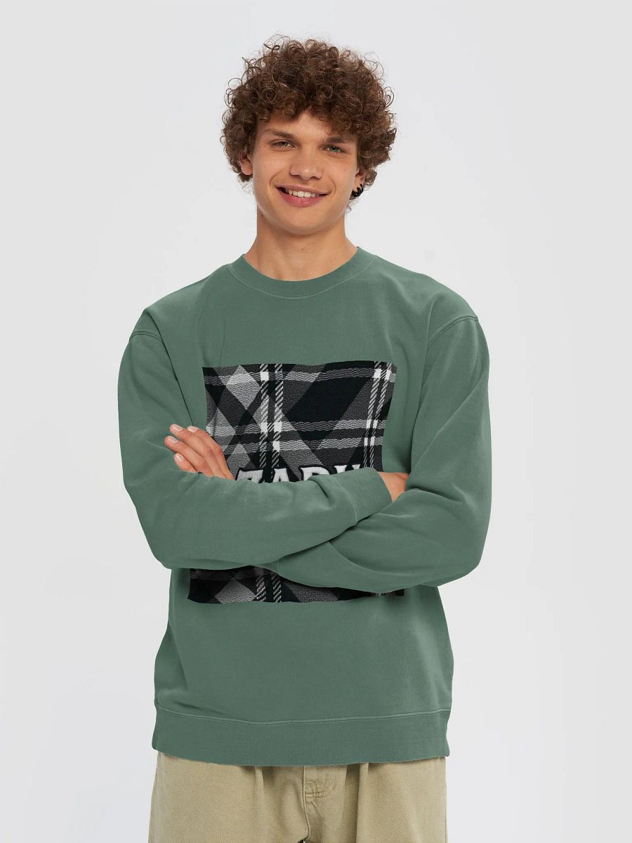ZABU Buffalo Plaid Sweatshirt product image (5)