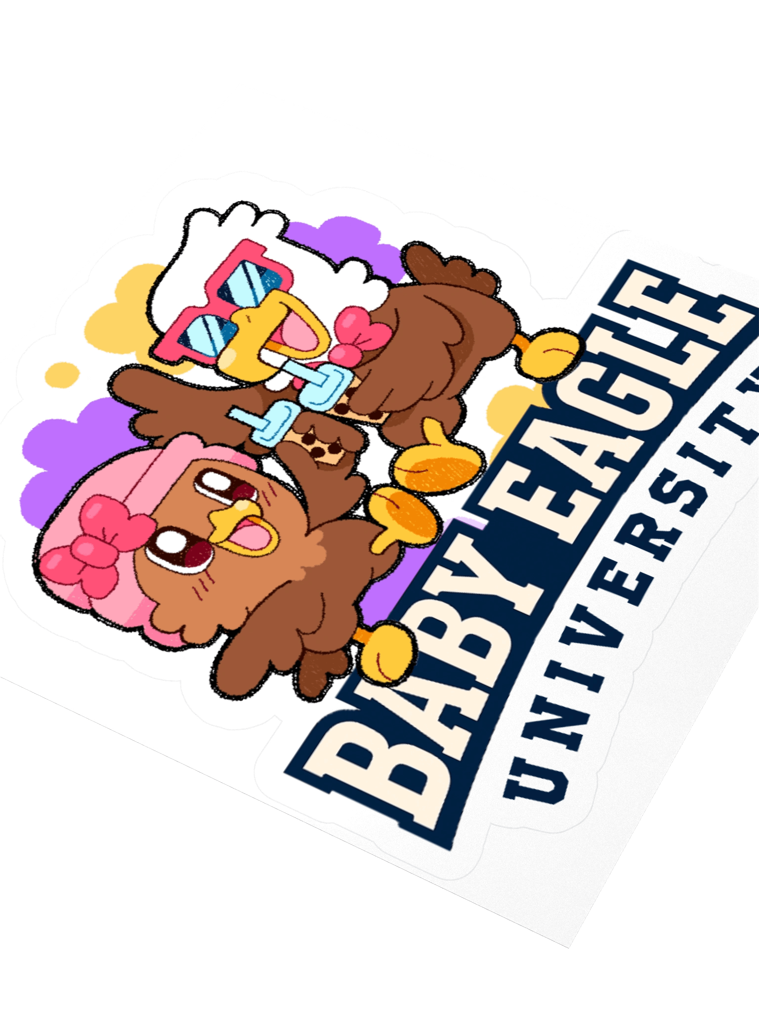 Eagle University Sticker (Single) product image (3)