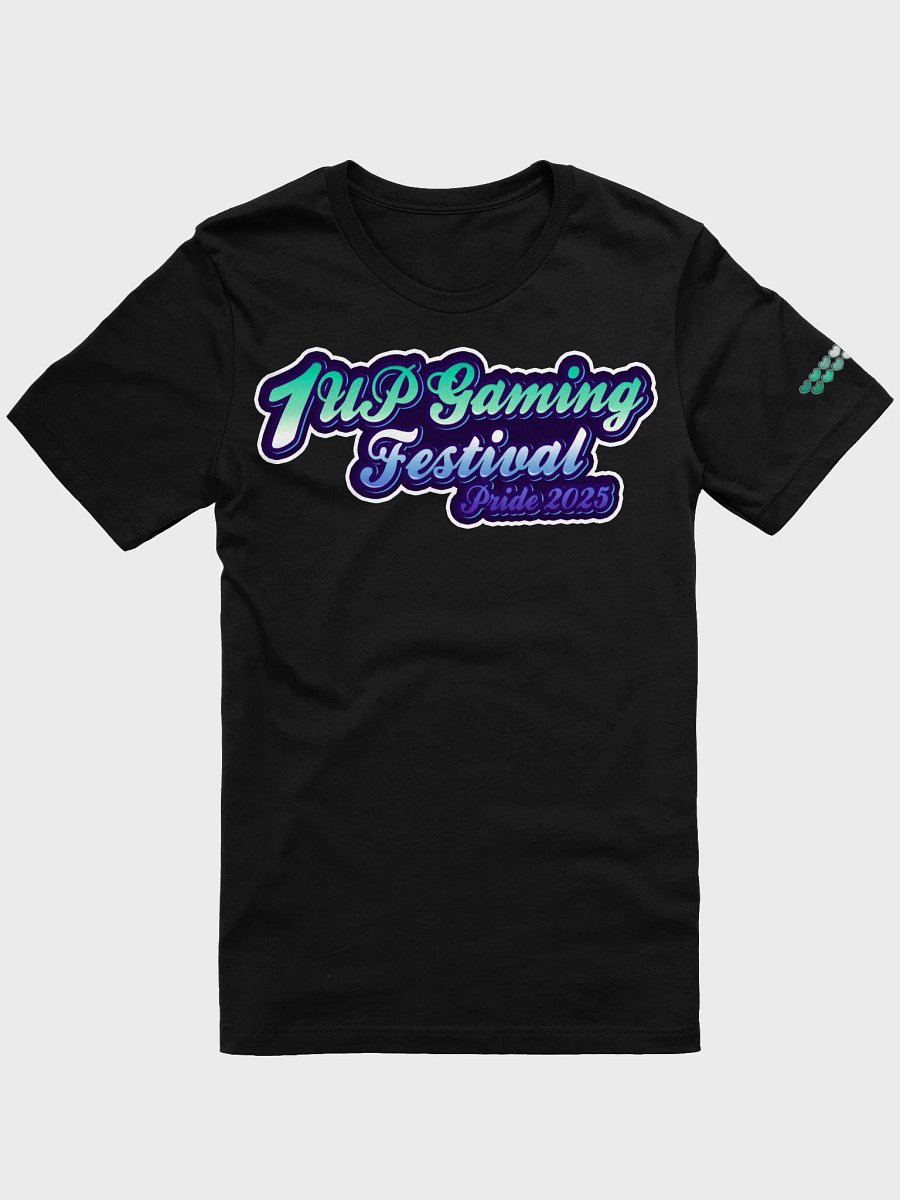 1UP Gaming Festival Gay Pride 2025 TShirt product image (2)