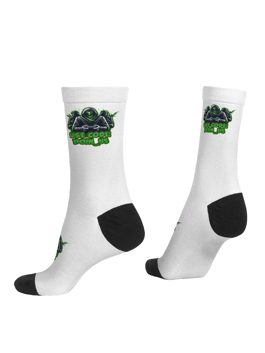 Neon Rep Gaming EcoArt Crew Socks product image (4)