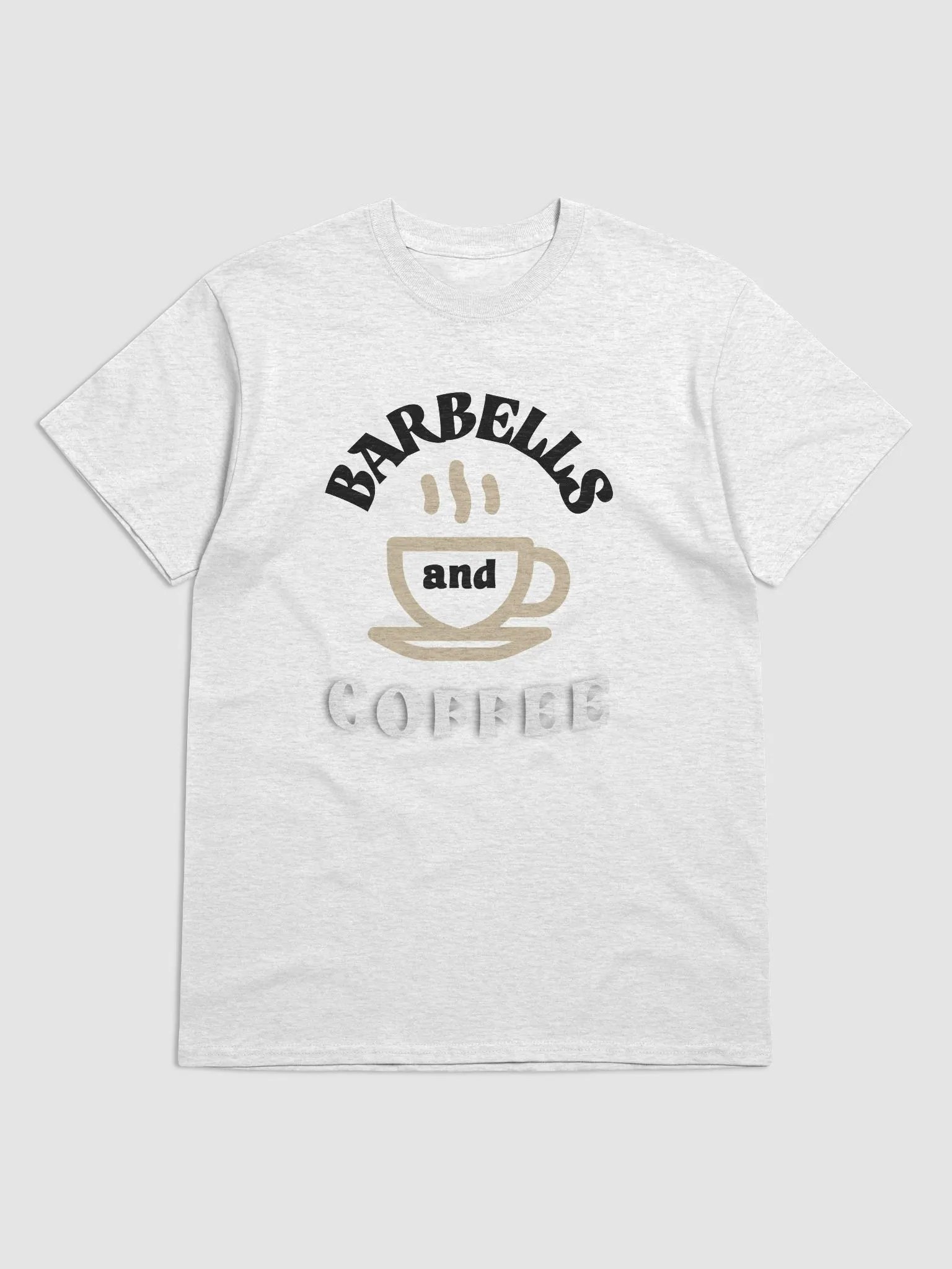 Barbells & Coffee Stylized T-Shirt product image (4)