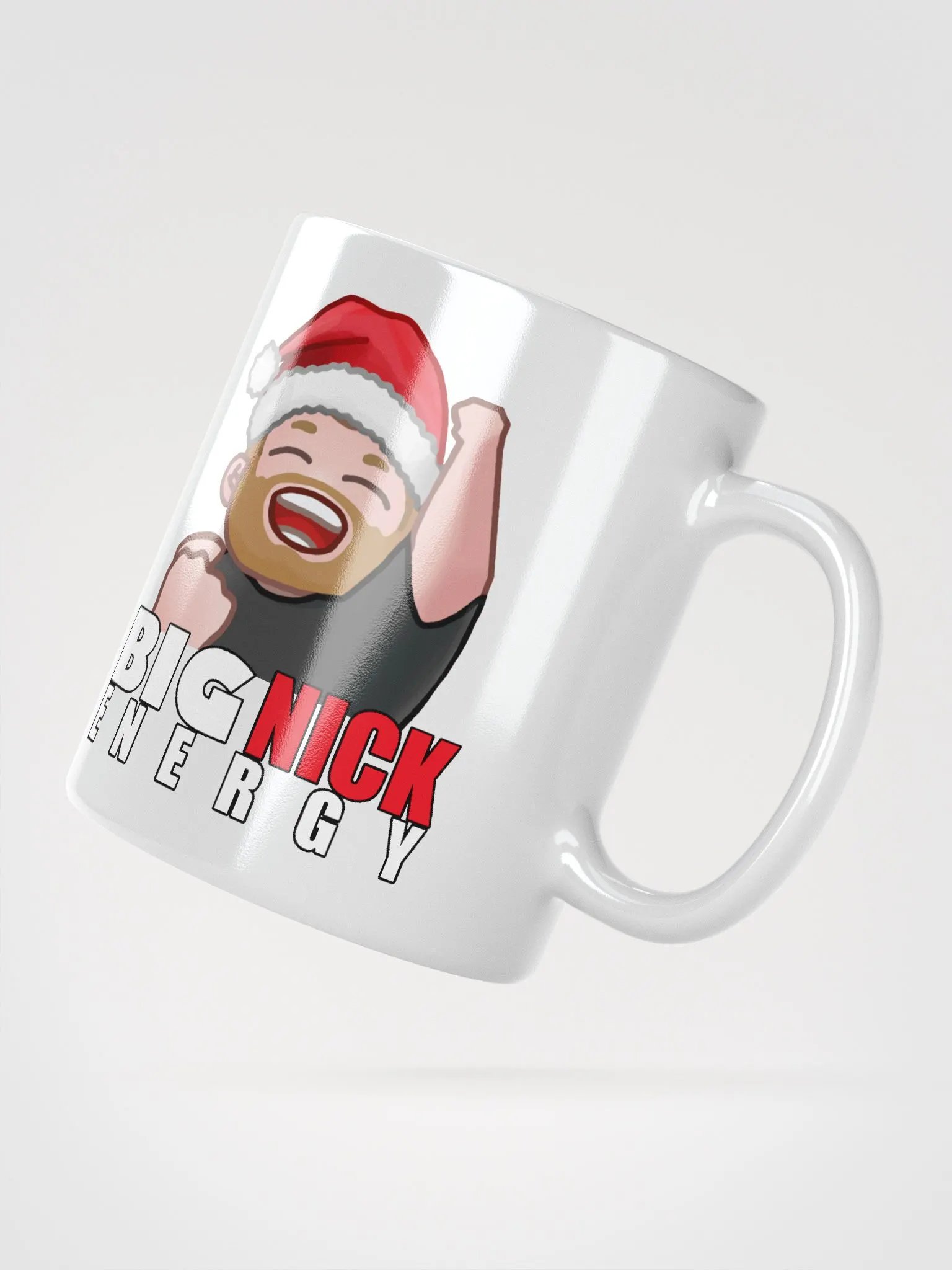 Big NICK Energy - White mug product image (2)